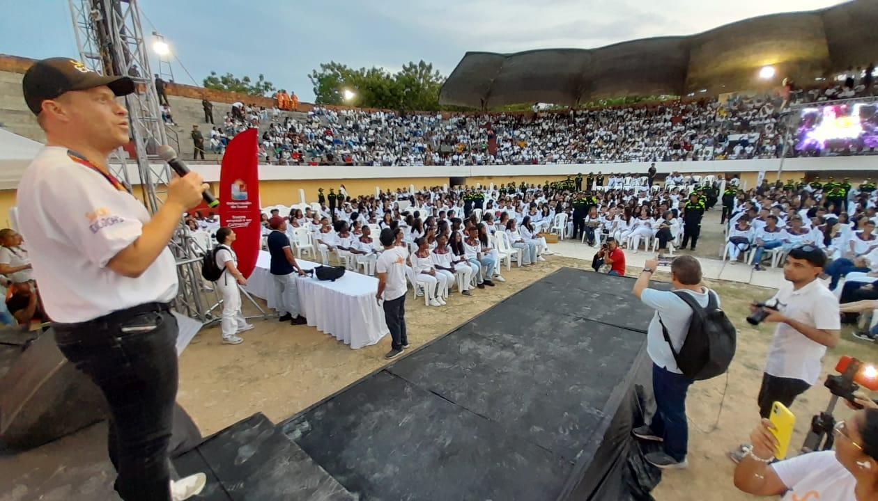 Imagen de uno de los encuentros de "Sucre Escucha".