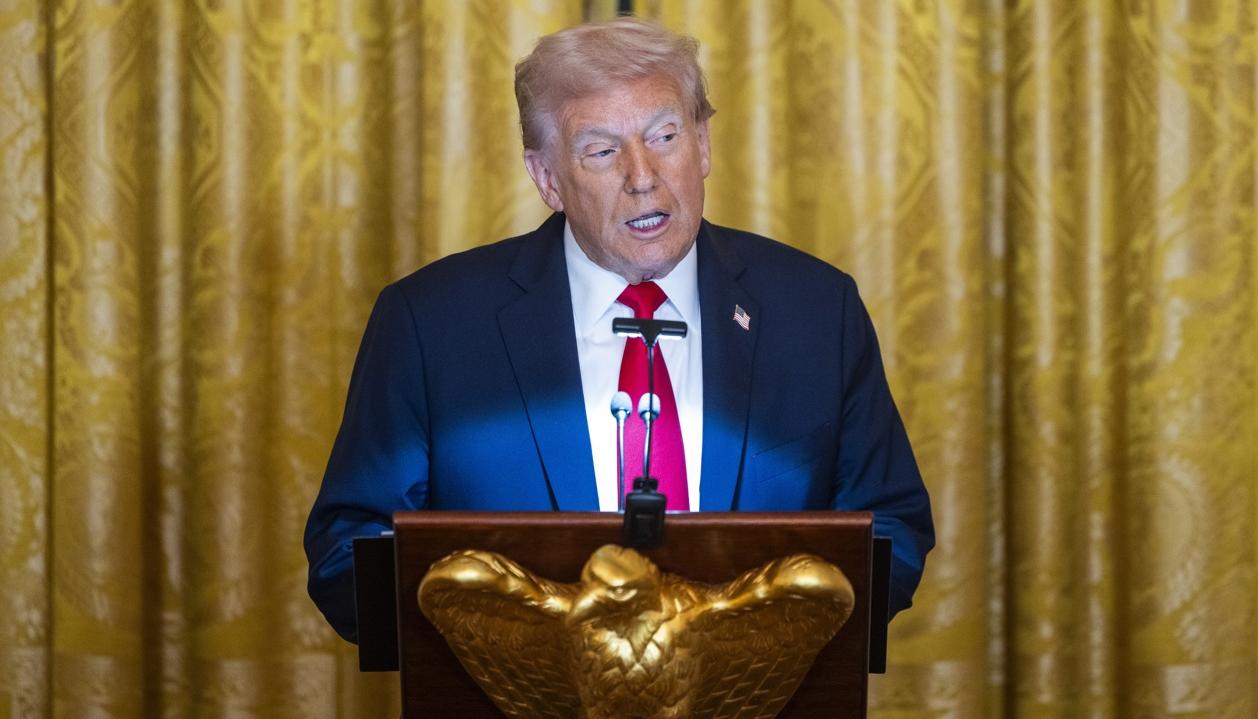 El presidente de Estados Unidos, Donald Trump.