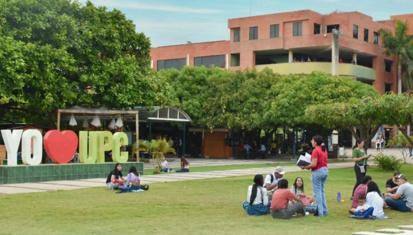 Instalaciones de la Universidad Popular del Cesar.