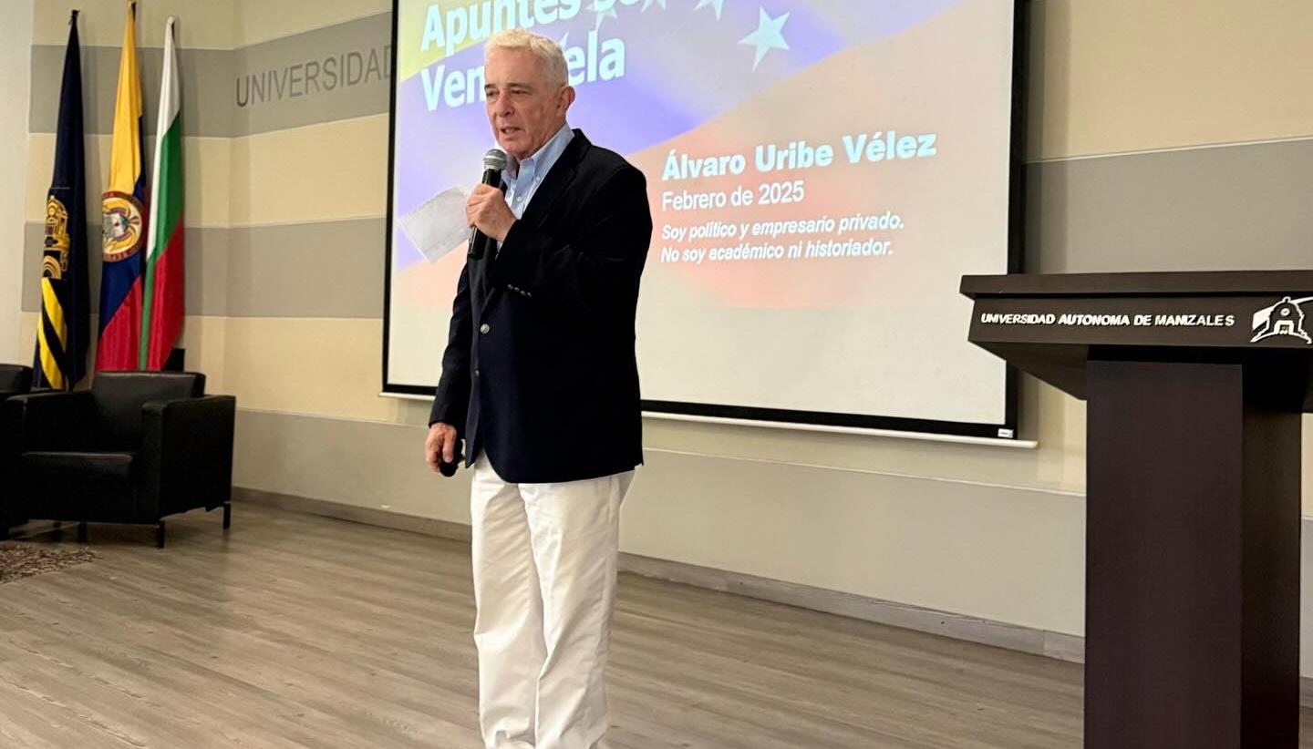 El expresidente de la República, Álvaro Uribe Vélez.