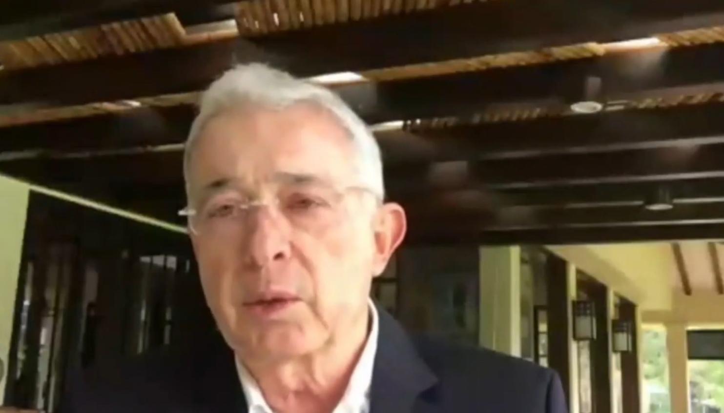 El expresidente Álvaro Uribe Vélez.