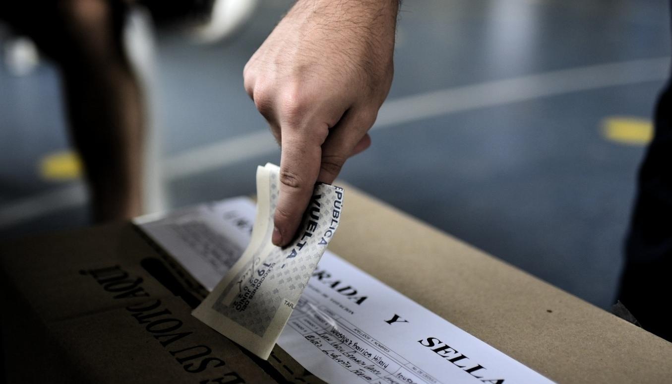 Imagen de referencia de votación.