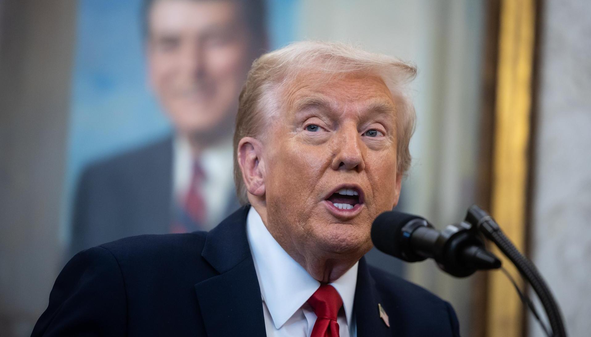 Donald Trump, Presidente de Estados Unidos.