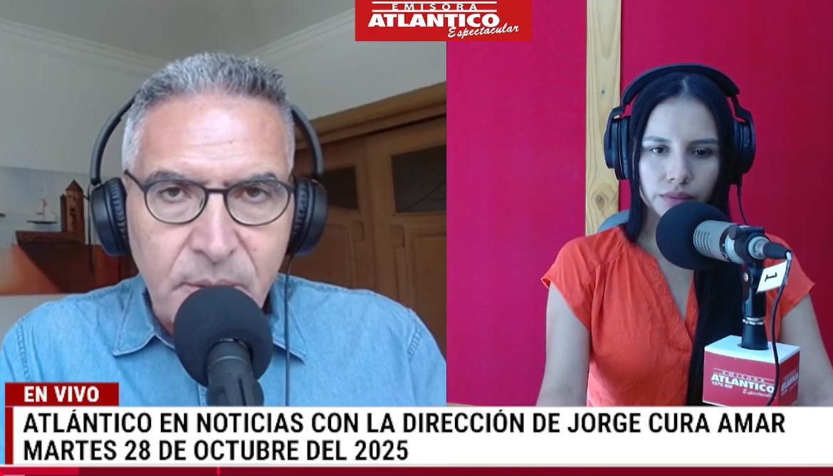 Transmisión de Atlántico en Noticias.