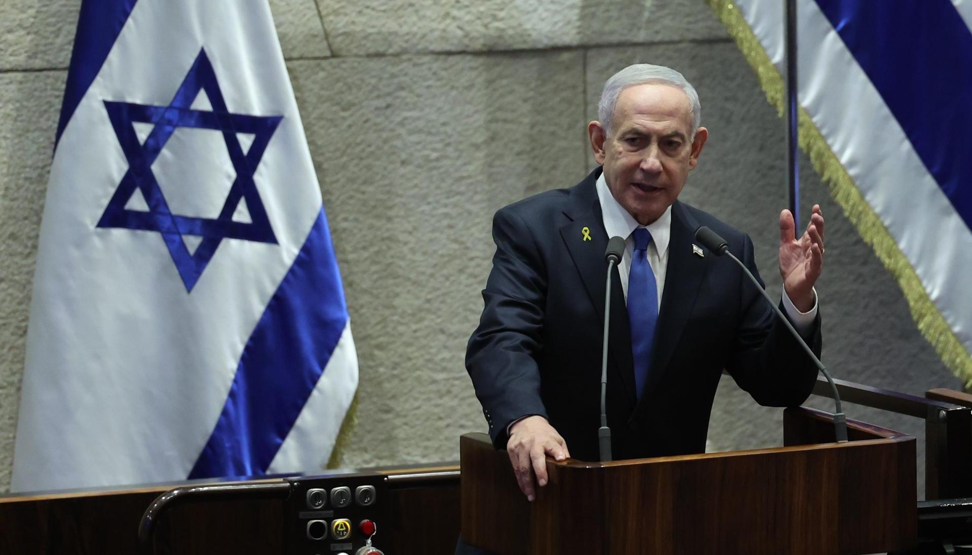 Benjamín Netanyahu, primer ministro de Israel.