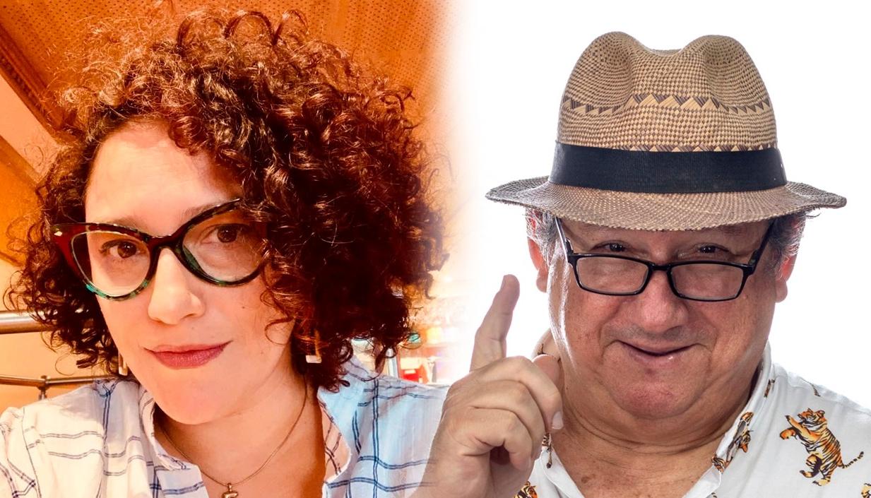 Juliana Enciso y Miguel Iriarte.