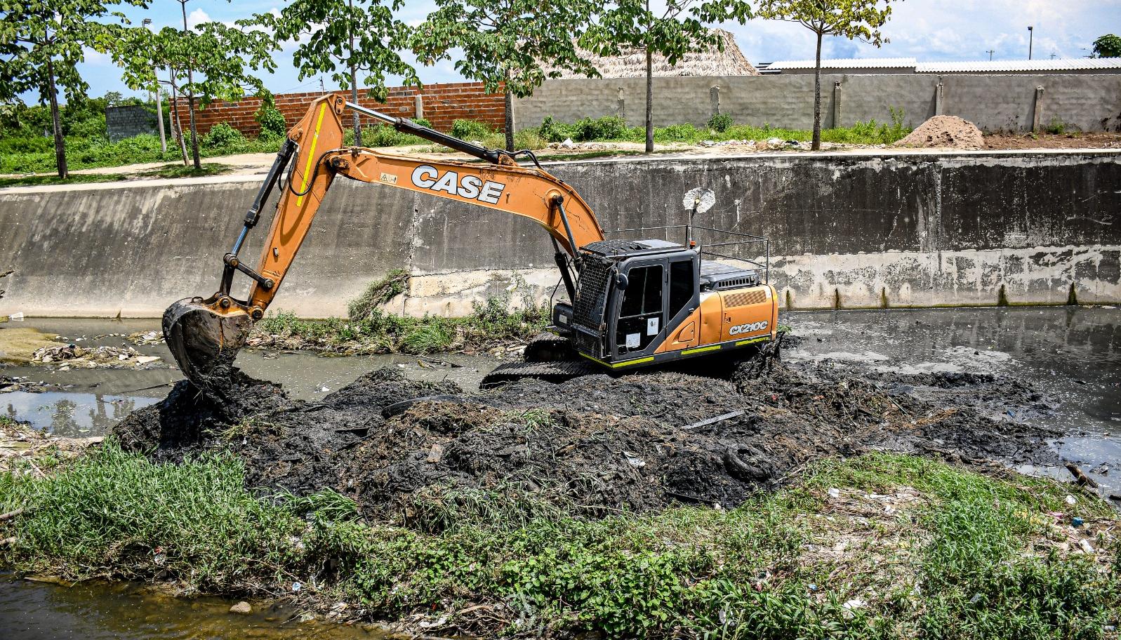 Limpieza de arroyos en Barranquilla. 