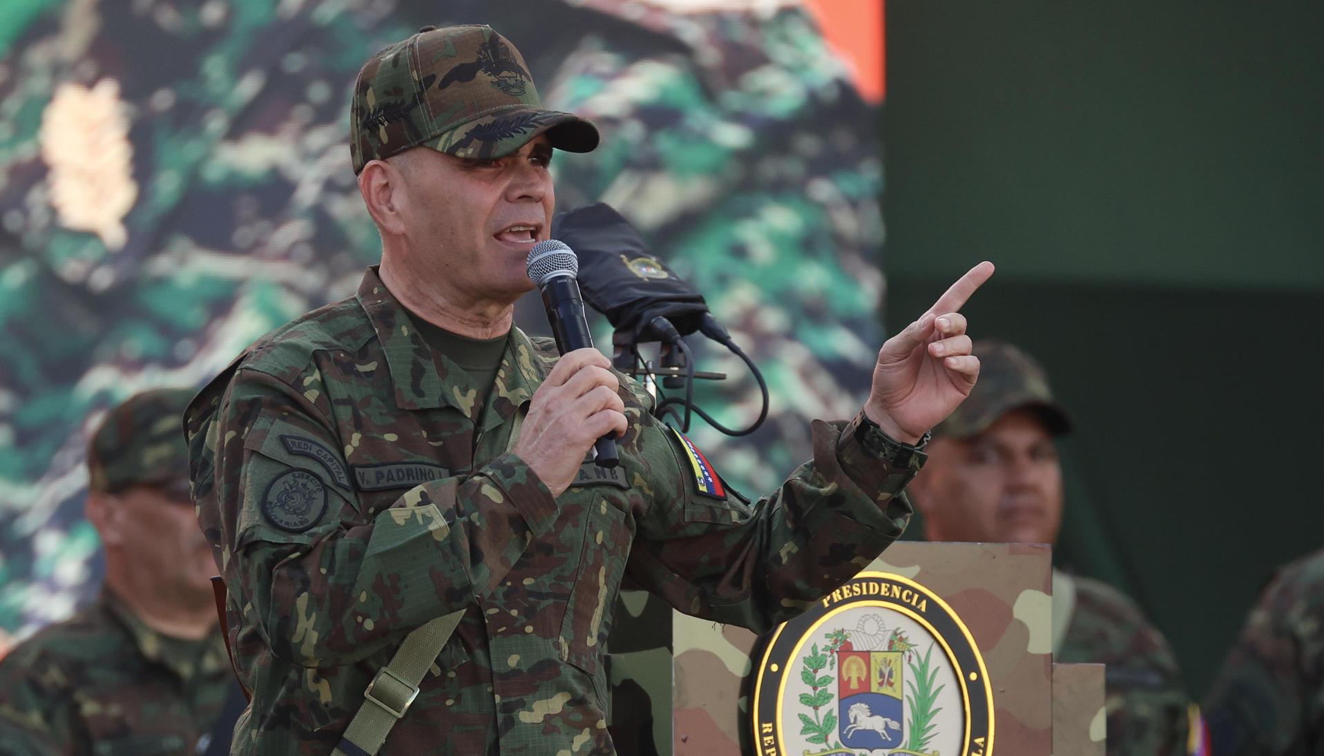 El ministro de Defensa de Venezuela, Vladimir Padrino López. 