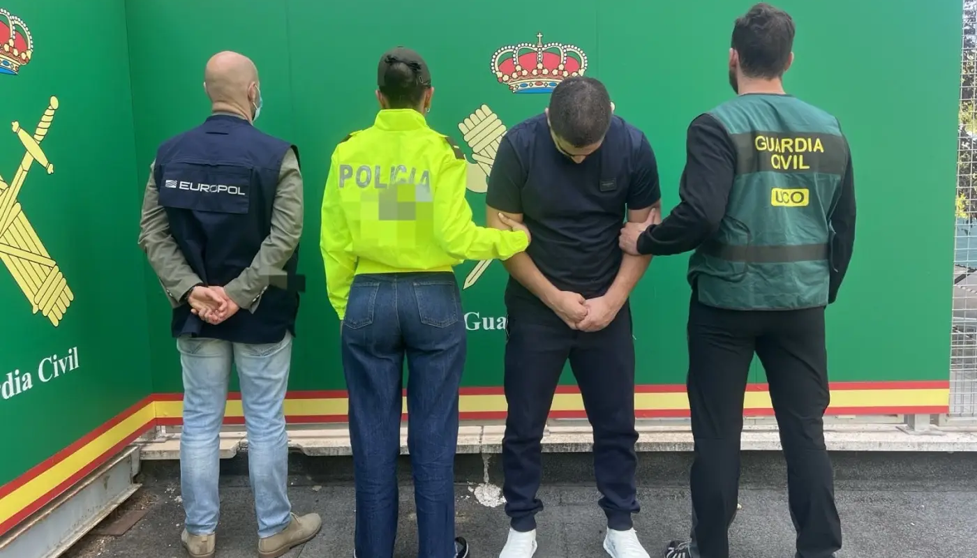 La red fue afectada con la captura de dos personas en Colombia y la aprehensión de sus cabecillas en España.