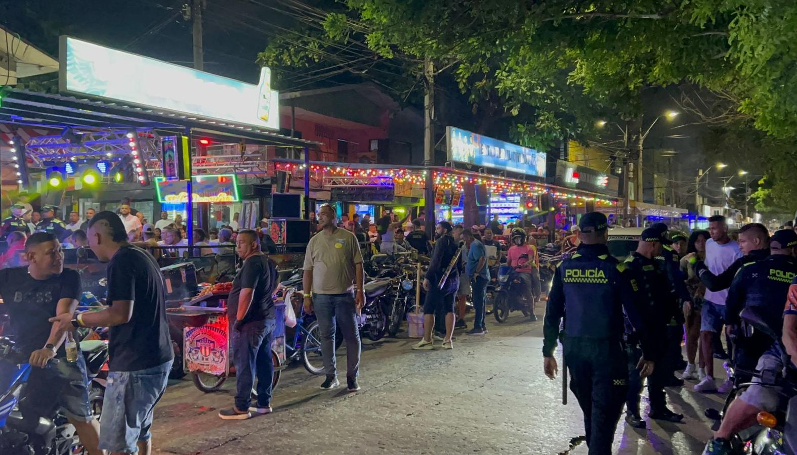 Caravanas de seguridad en Barranquilla. 