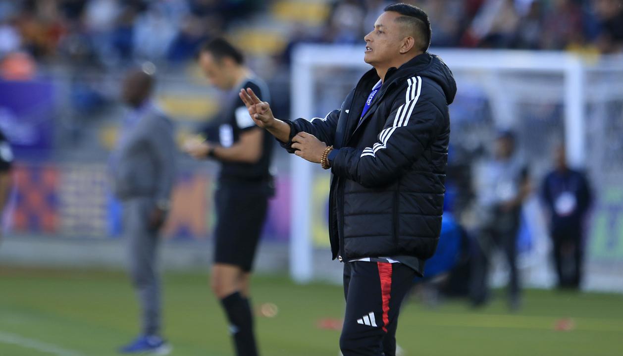 César Torres, técnico de la Selección Colombia sub–20.