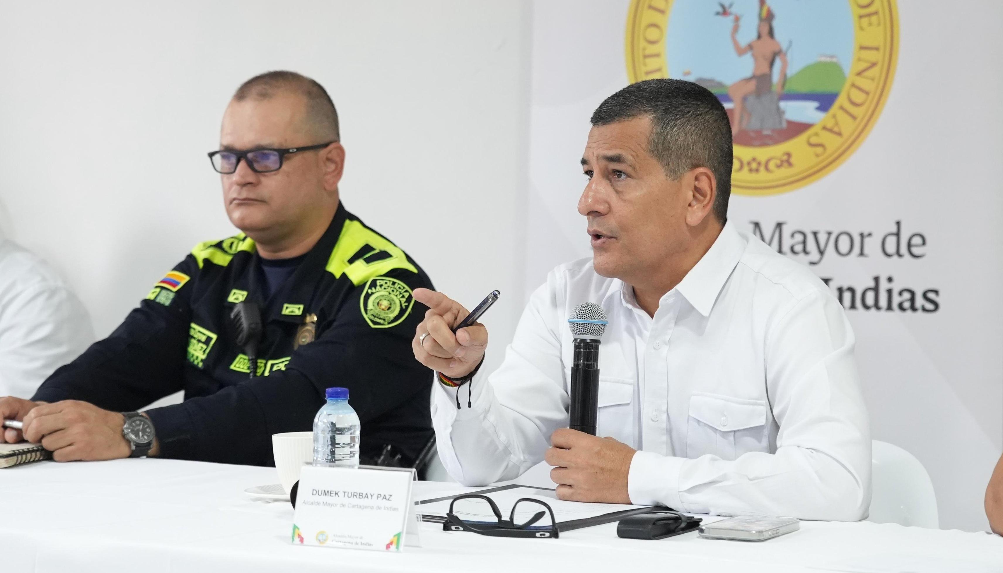Dumek Turbay, alcalde de Cartagena.