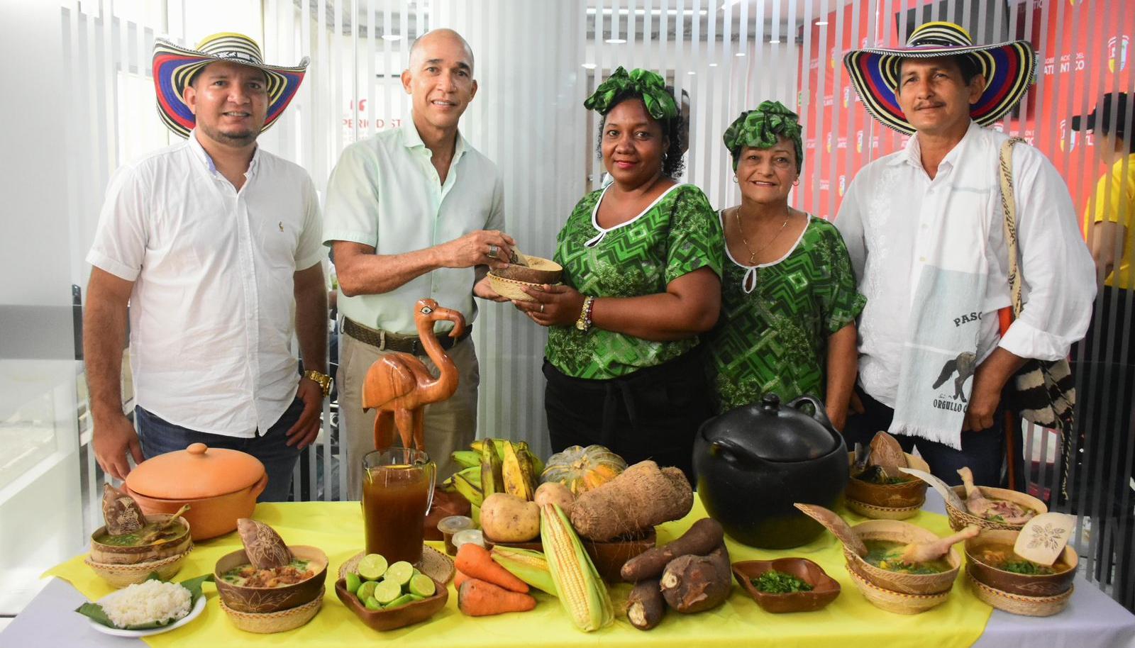 Matronas del festival.