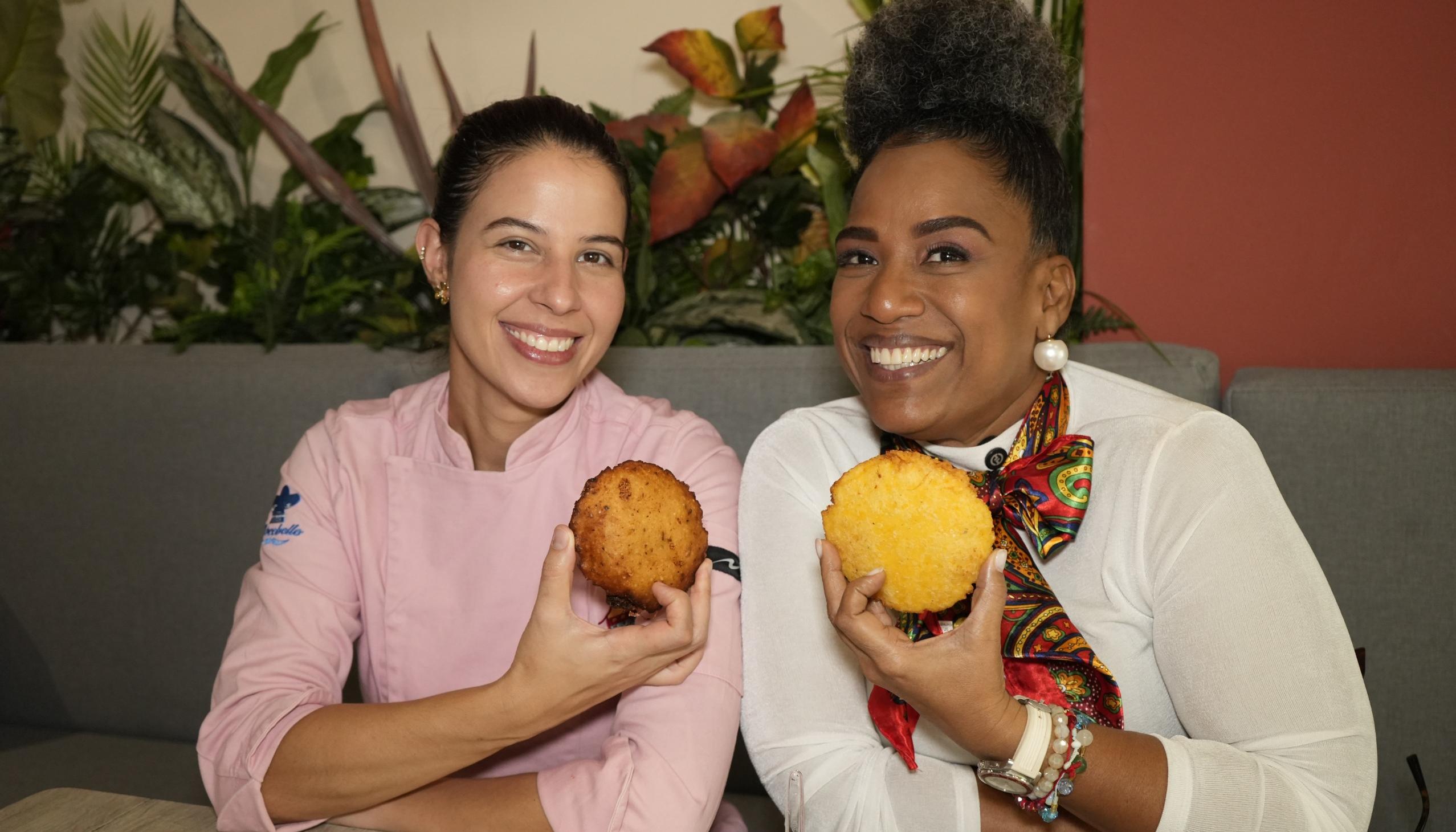  Carolina Manotas, chef de Narcobollo y Milena Lora, cocinera tradicional.