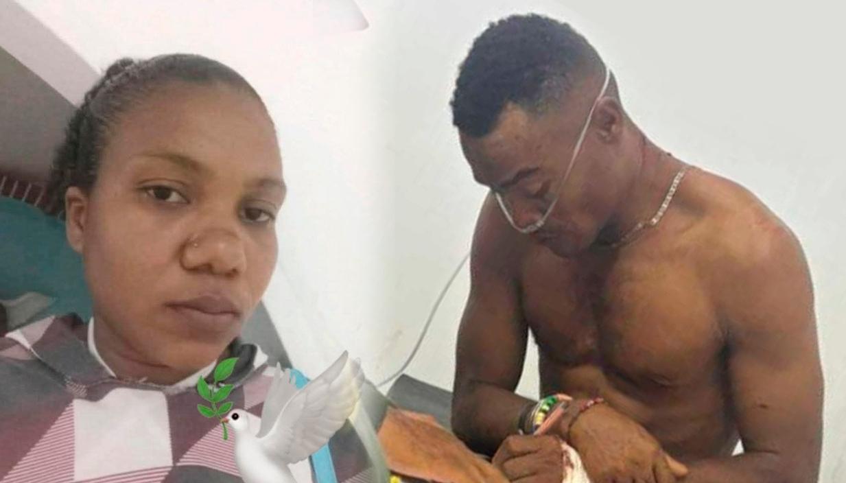 Januaris del Rosario Rodríguez y presunto feminicida. 