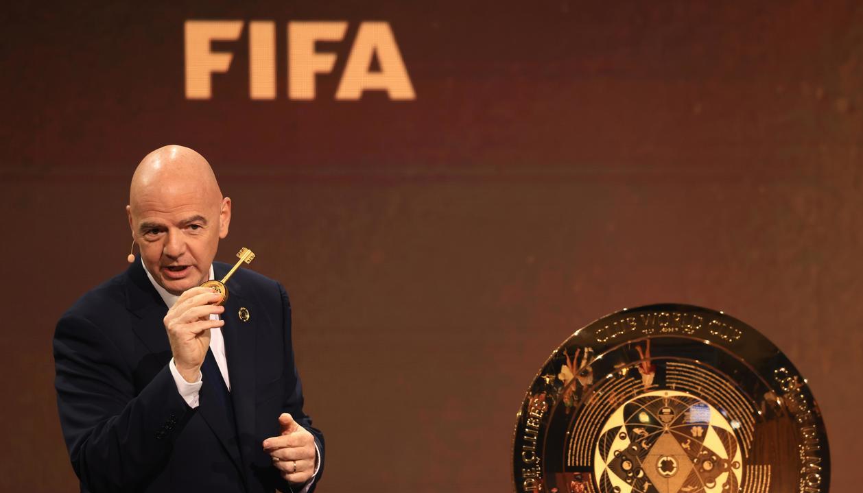 El suizo Gianni Infantino, presidente de la FIFA.