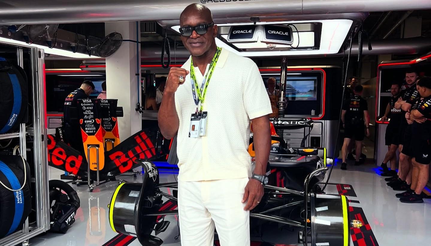 Evander Holyfield, excampeón mundial de los pesados.