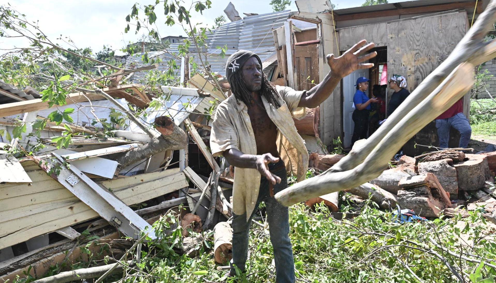 Huracán Melissa en Jamaica.