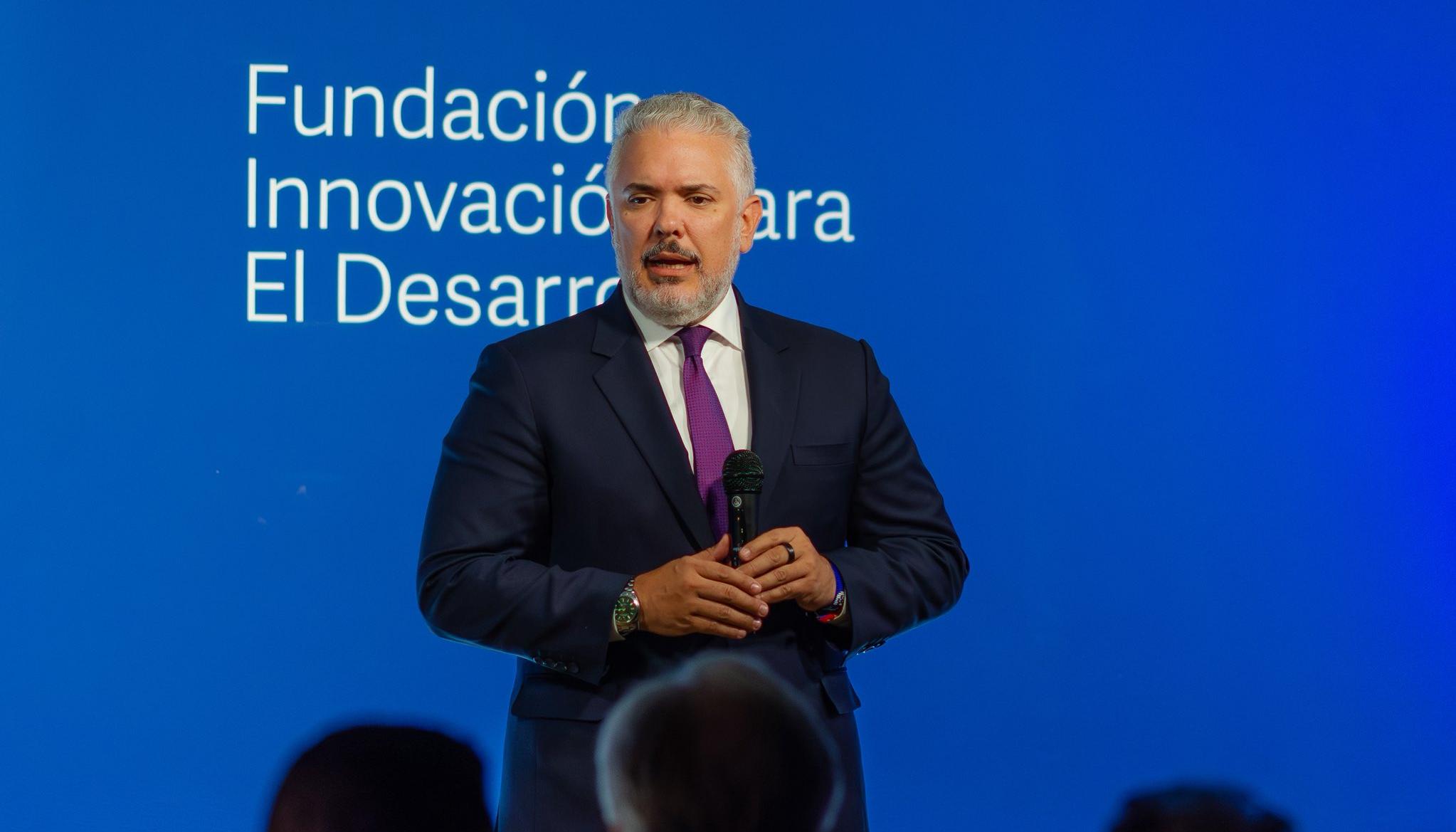 Iván Duque, expresidente de Colombia. 