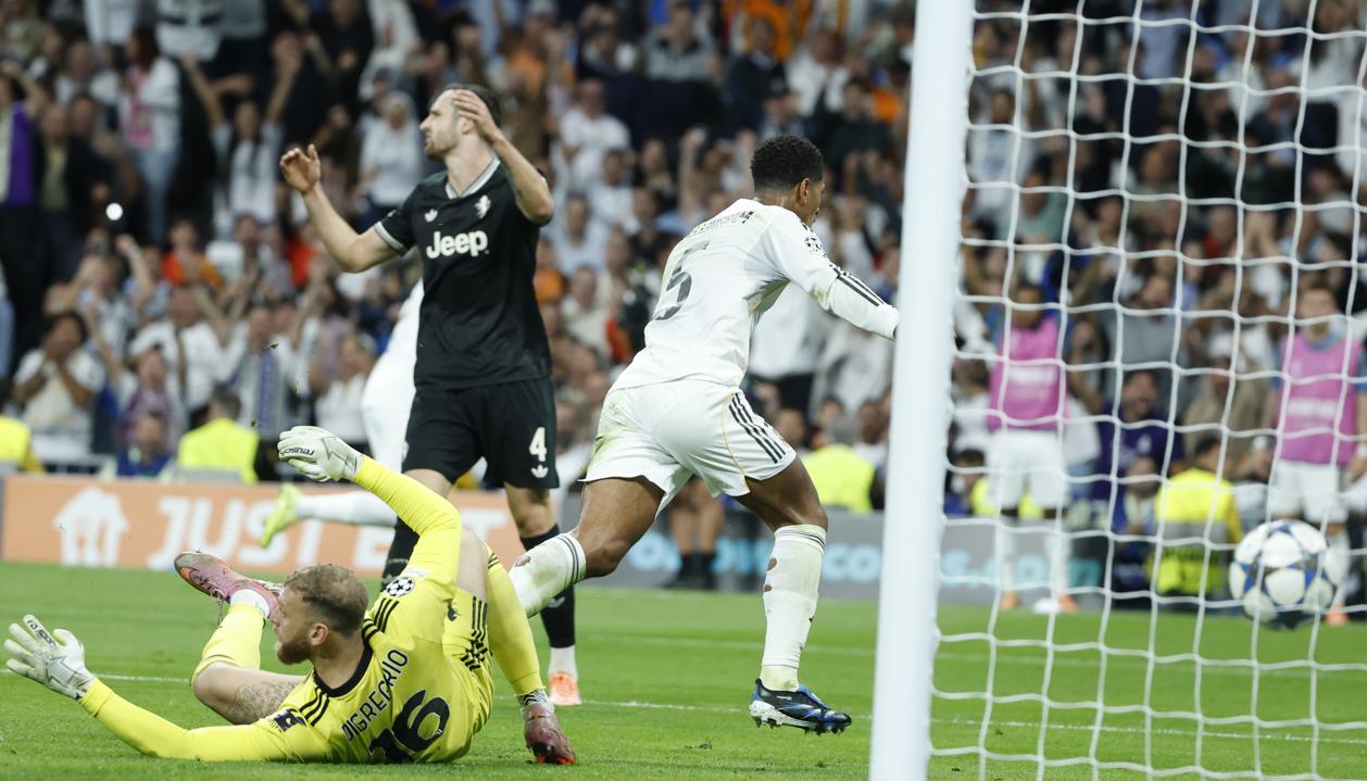 El único gol del partido marcado por el inglés Jude Bellingham.