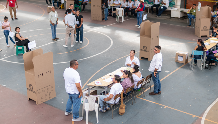 Jurados de votación.