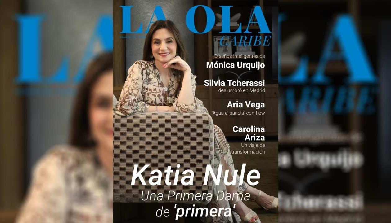 Katia Nule, primera dama del Distrito de Barranquilla.