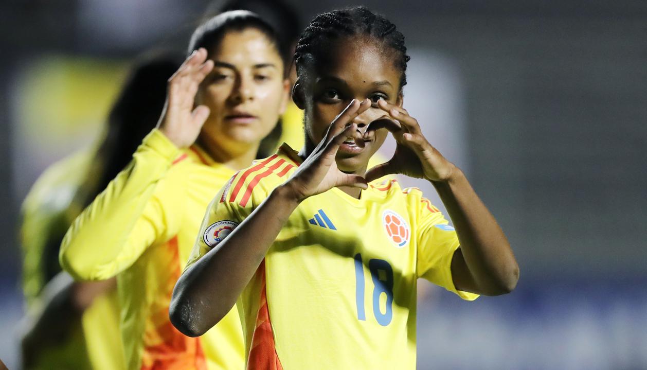 Linda Caicedo, delantera de la Selección Colombia femenina. 