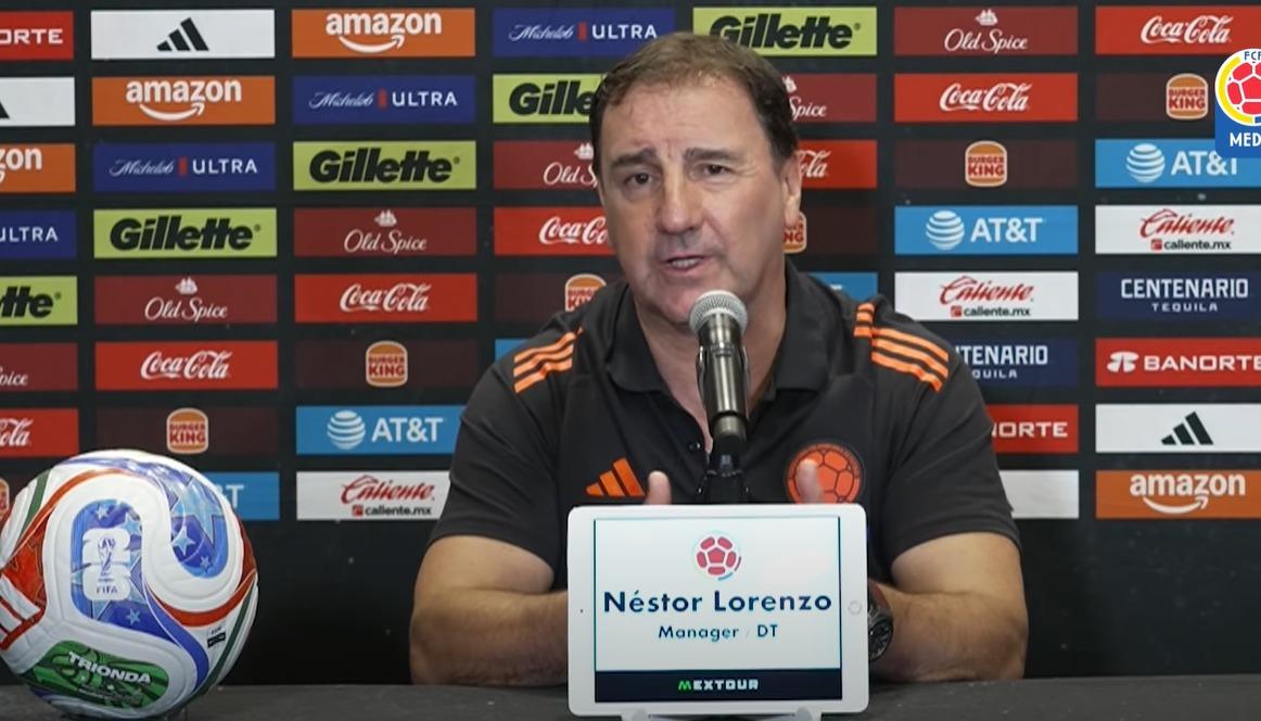 Néstor Lorenzo, entrenador de la Selección Colombia de Mayores.