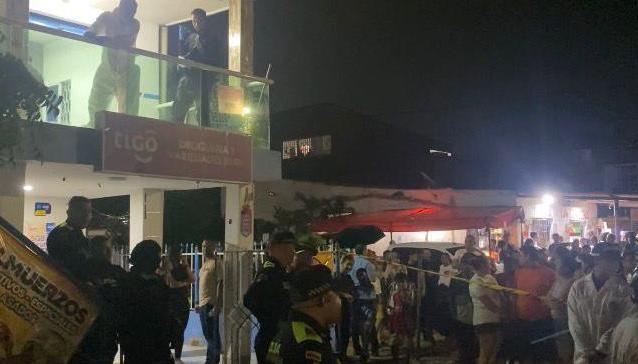 Lugar donde ocurrió la masacre el pasado 3 de octubre. 