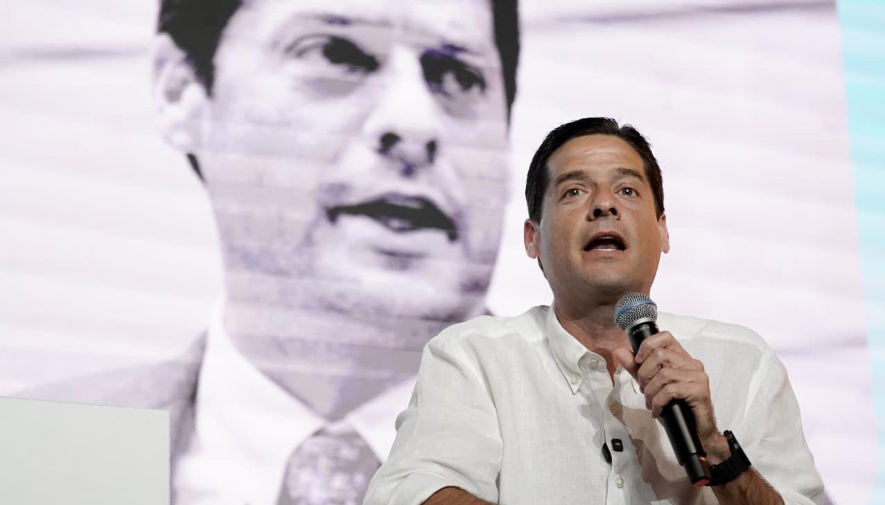 Mauricio Gómez, precandidato presidencial. 