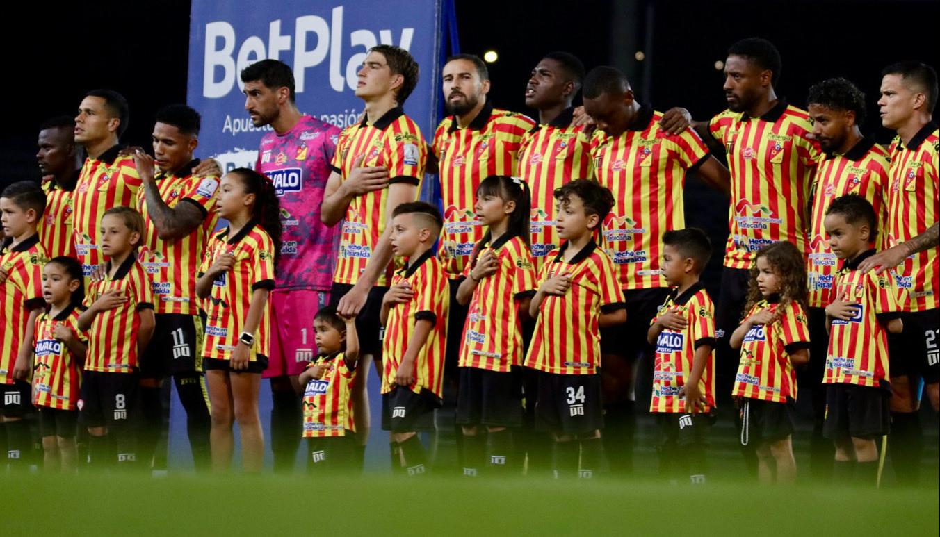 Jugadores del Deportivo Pereira.