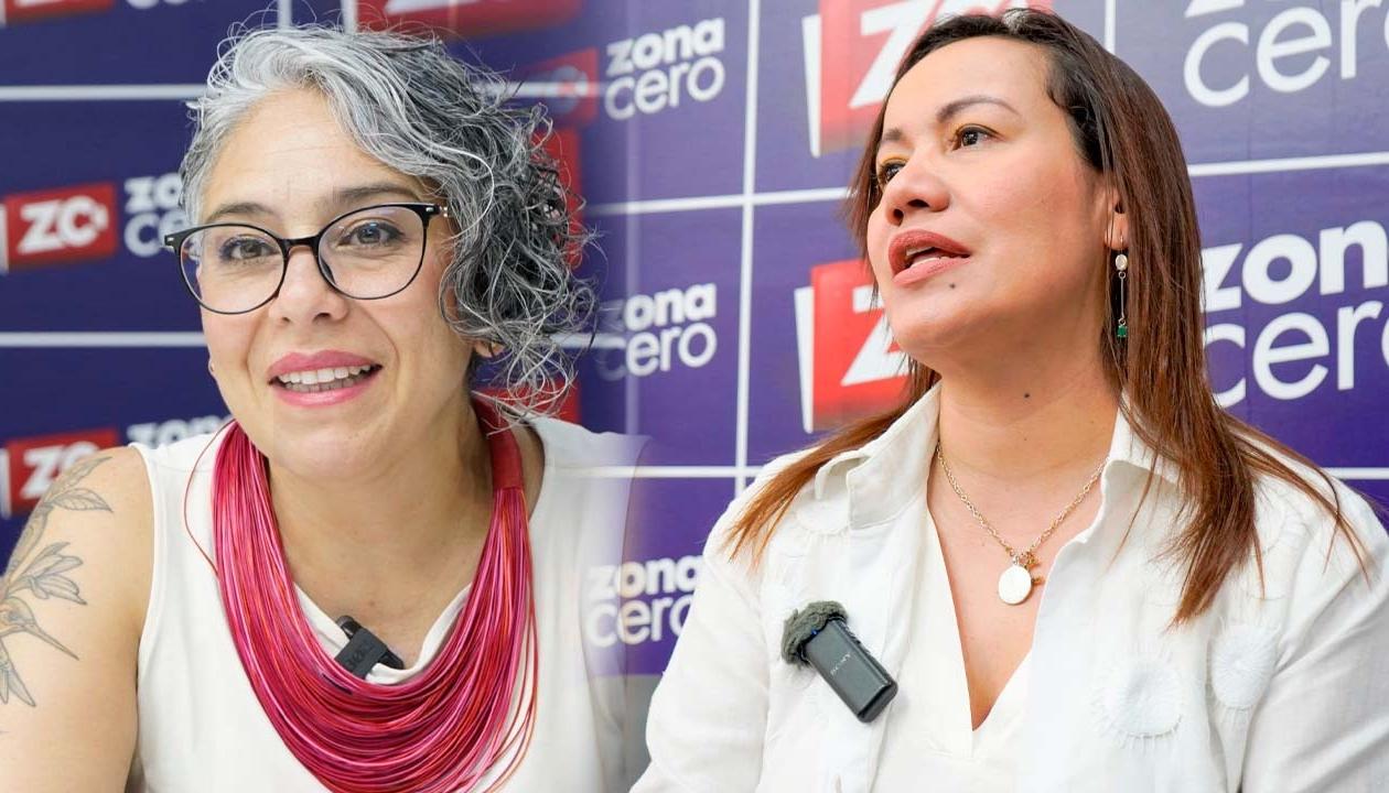 María José Pizarro y Carolina Corcho.