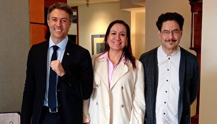 Daniel Quintero, Carolina Corcho e Iván Cepeda.