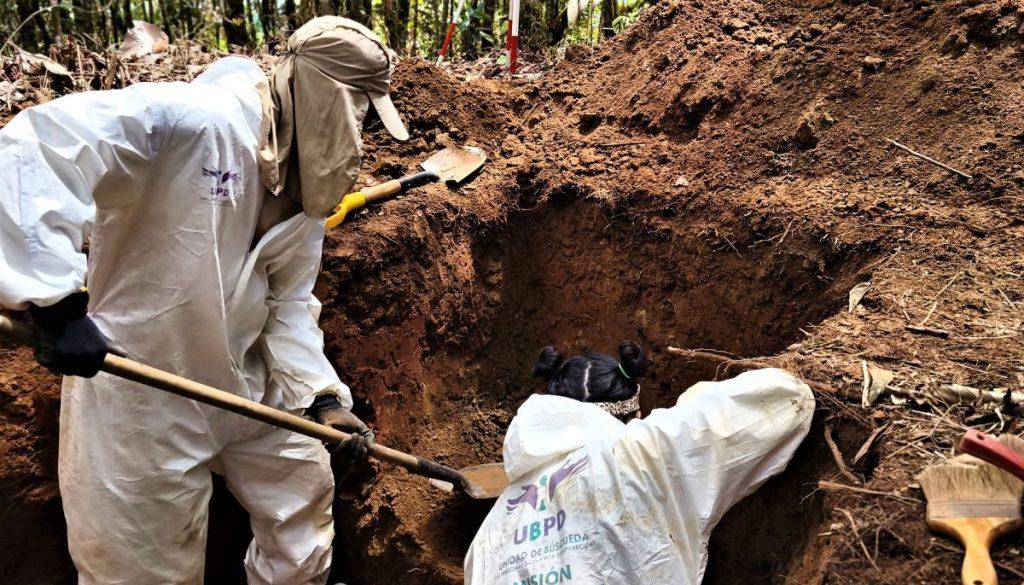 Recuperación de cuerpos en Antioquia.