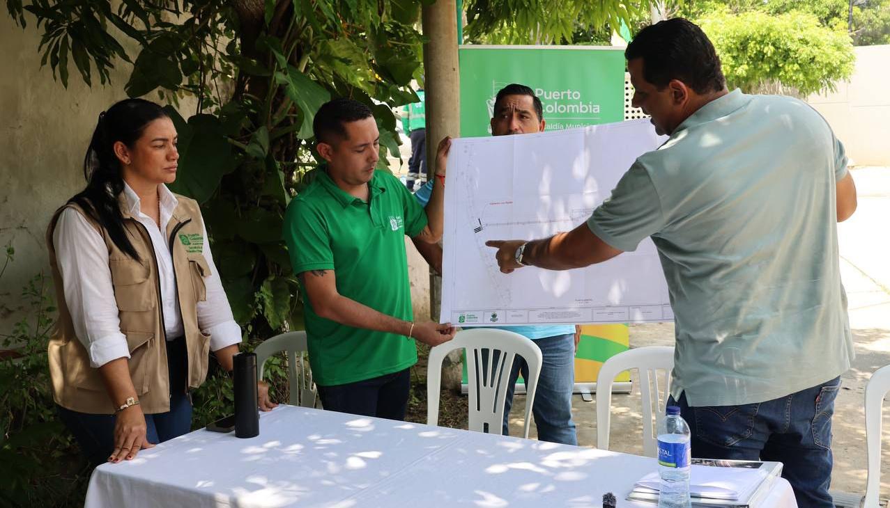 Jornada de socialización de las obras en Villa Campestre.