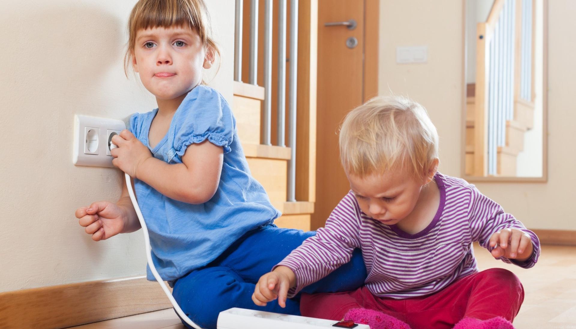 Accidentes domésticos en niños.