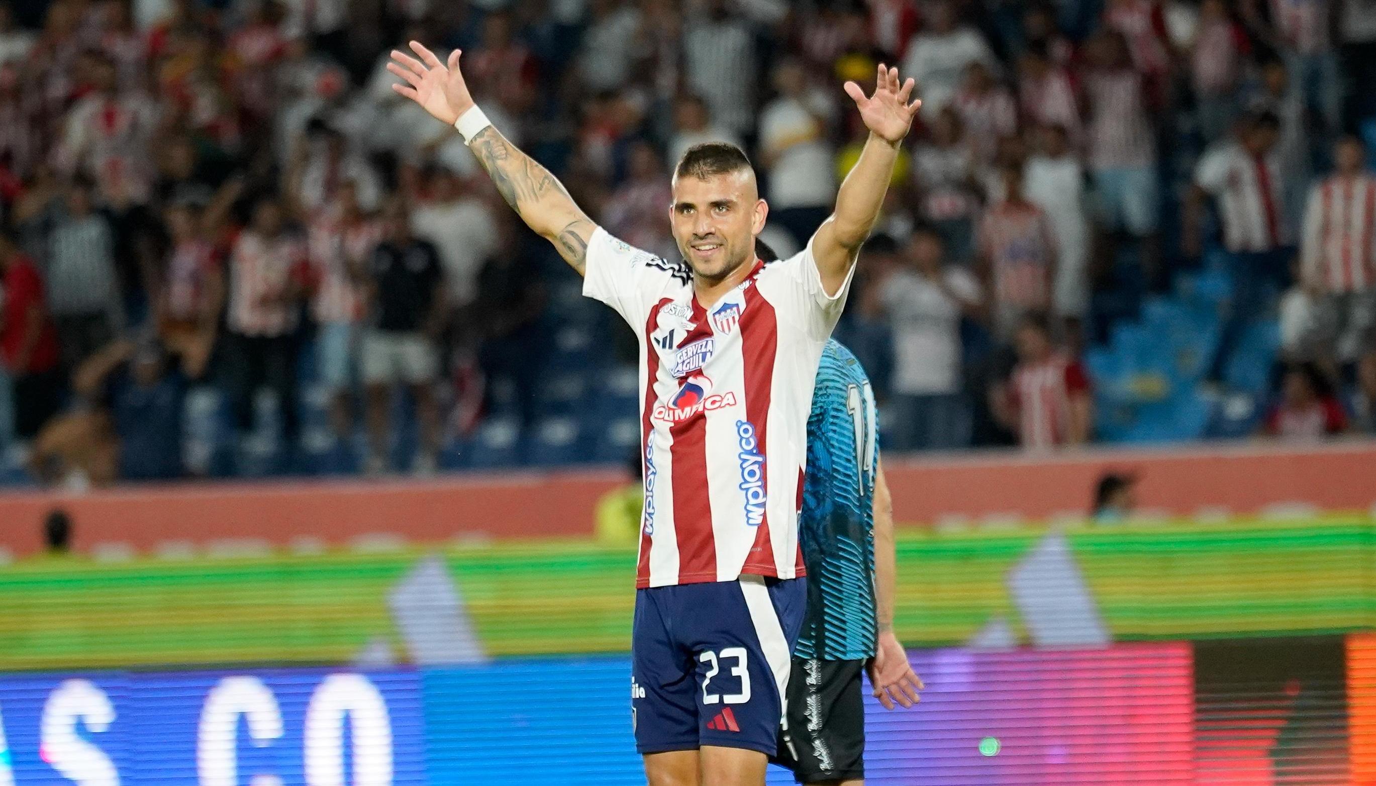 Steven 'Titi' Rodríguez viene de marcar un doblete en el triunfo de Junior sobre el Pereira. 