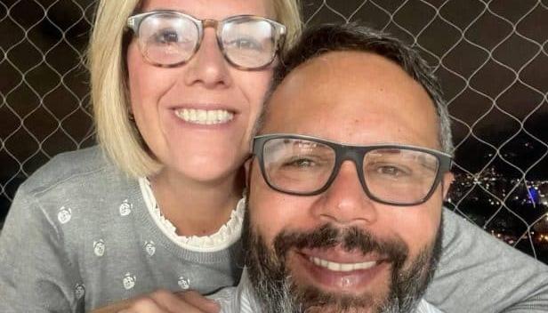 Mariana González y su esposo Rafael Tudares.