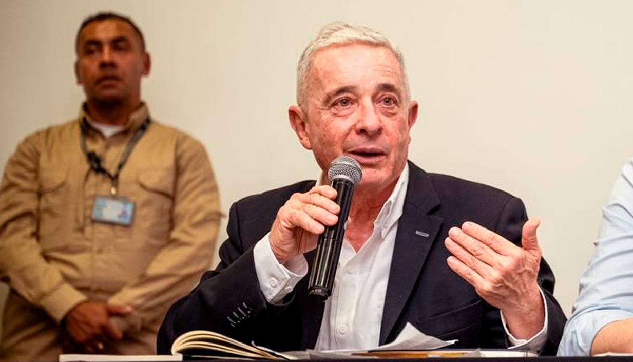 Álvaro Uribe Vélez, expresidente de Colombia.