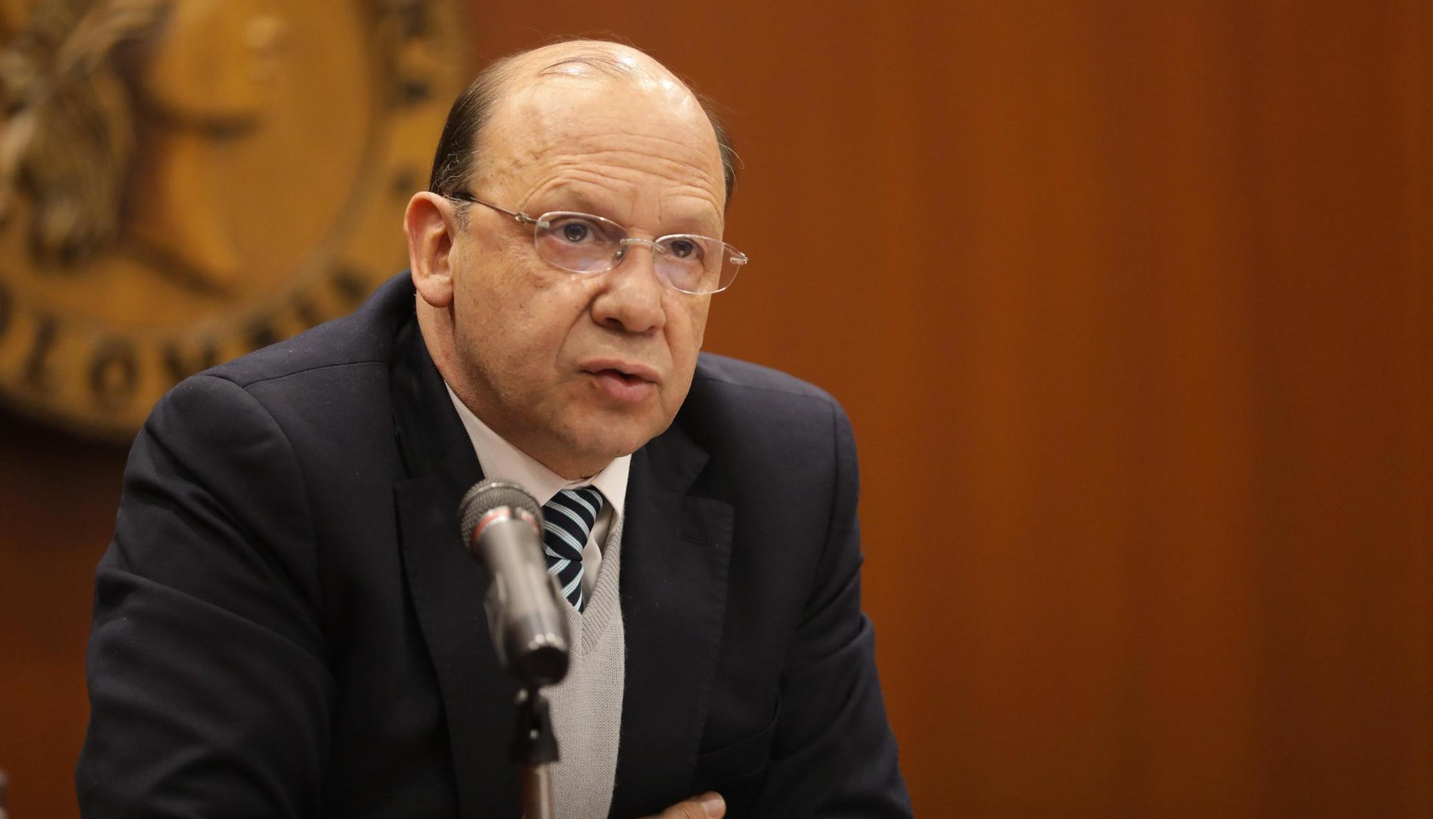 El ministro de Hacienda, Germán Ávila.