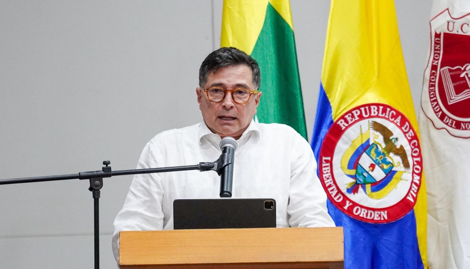 Superintendente de Notariado y Registro, Ricardo Agudelo Sedano.