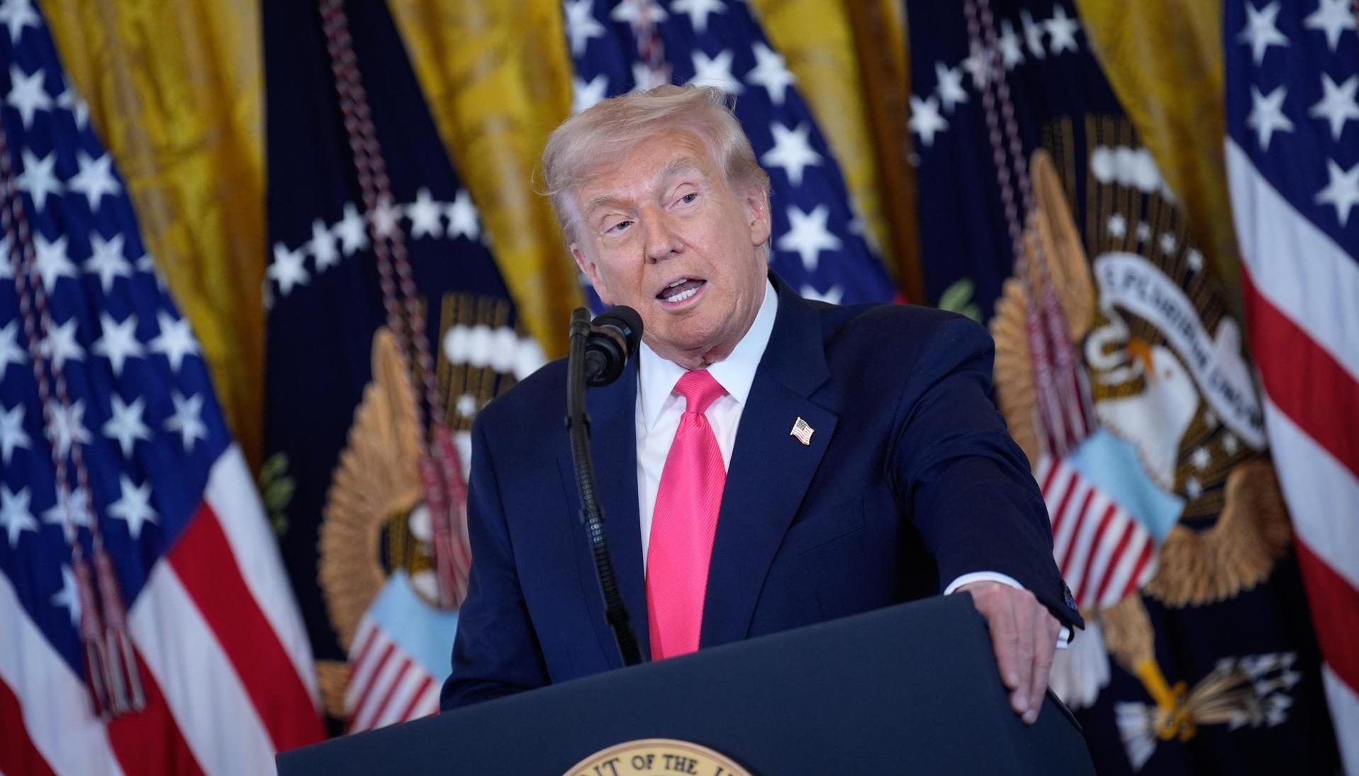 Donald Trump, Presidente de Estados Unidos.