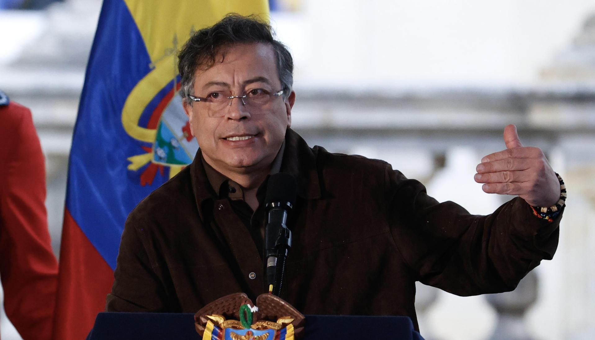El Presidente Gustavo Petro.