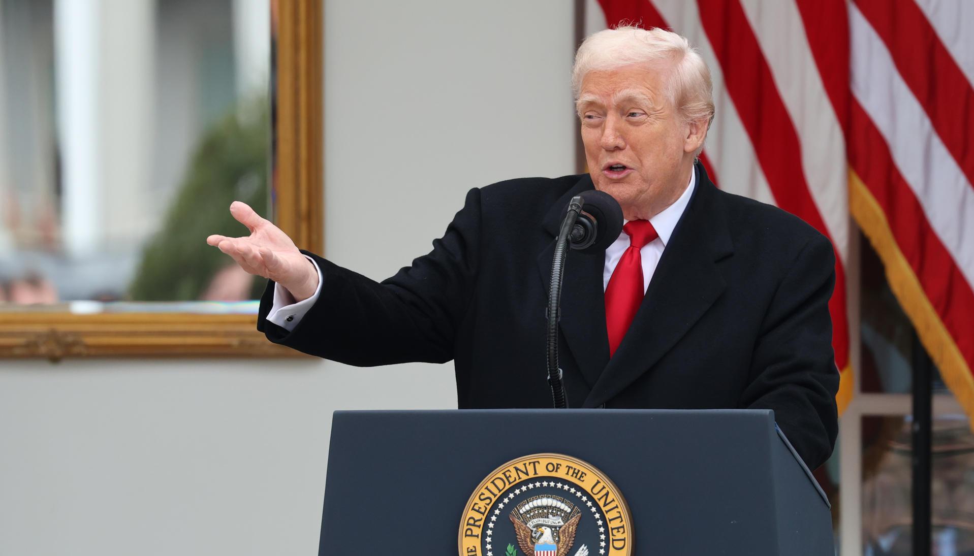 Donald Trump, Presidente de Estados Unidos.