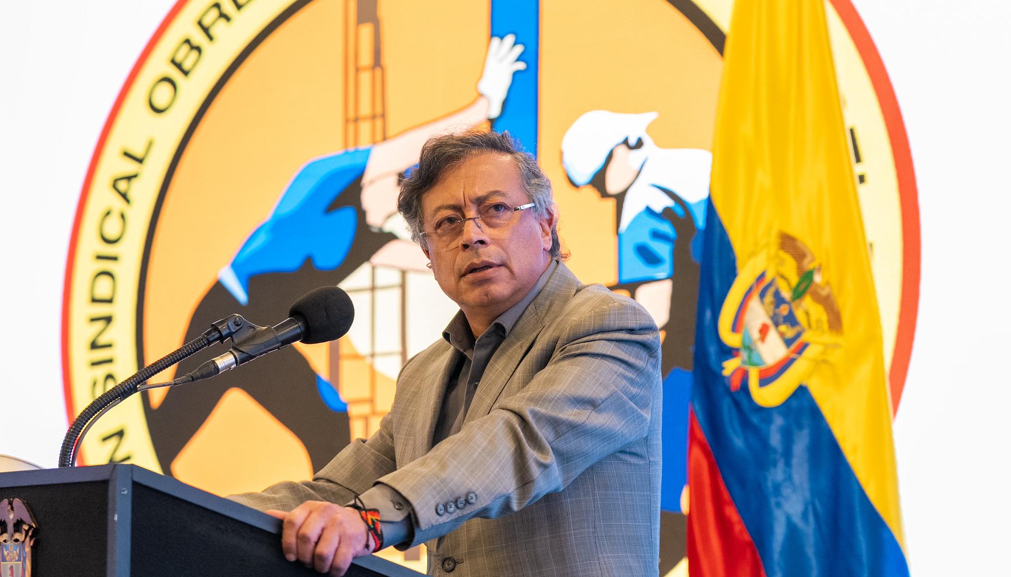 El Presidente Gustavo Petro.