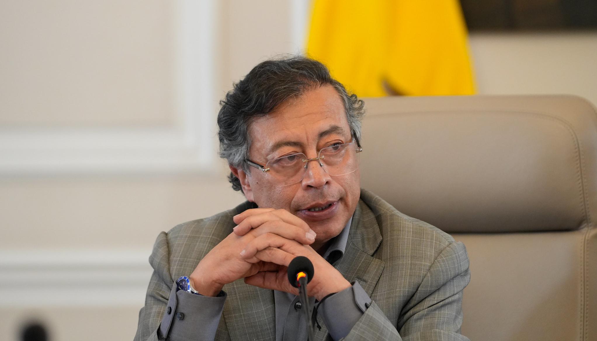 El Presidente Gustavo Petro.