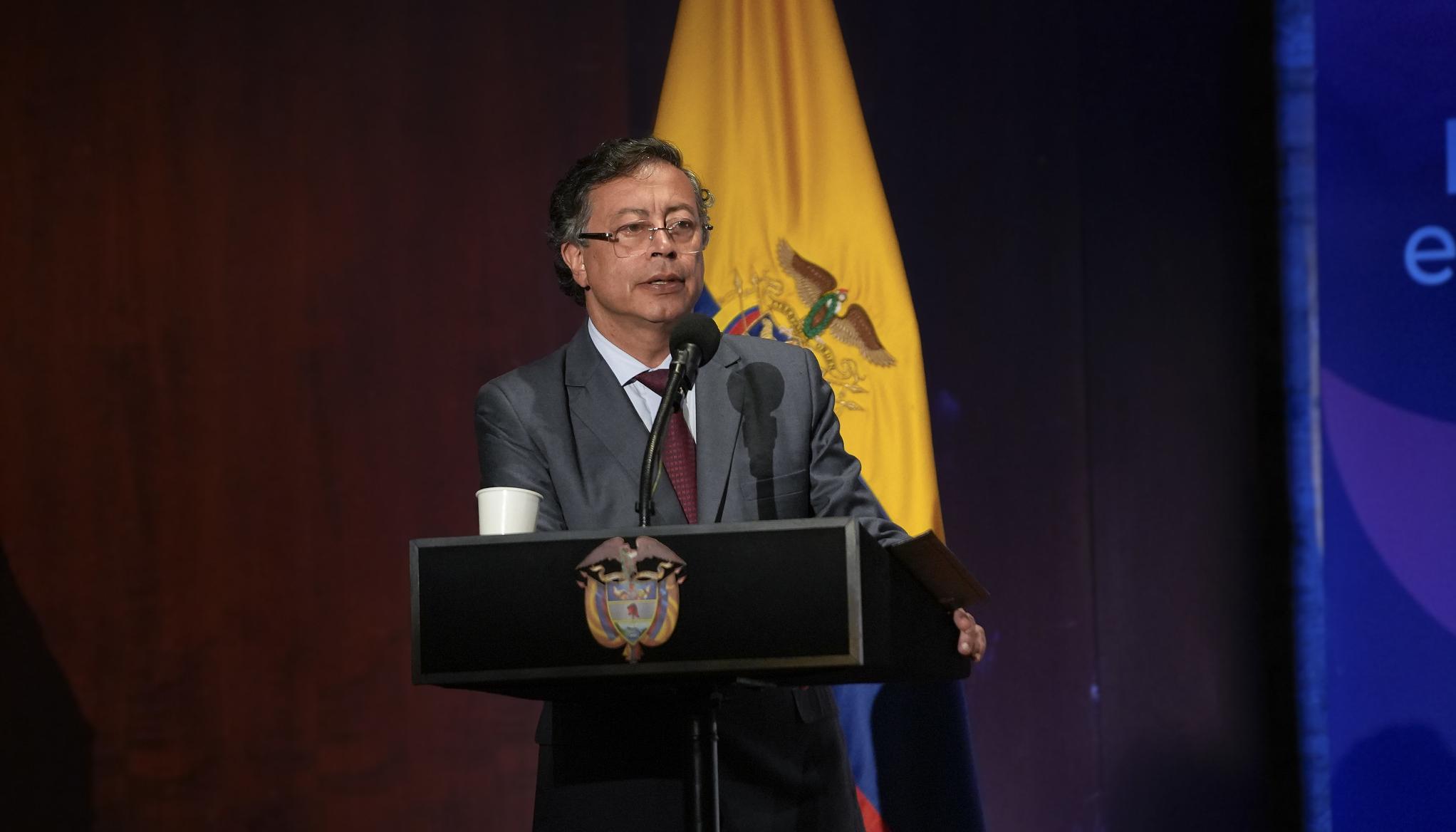 El Presidente Gustavo Petro.
