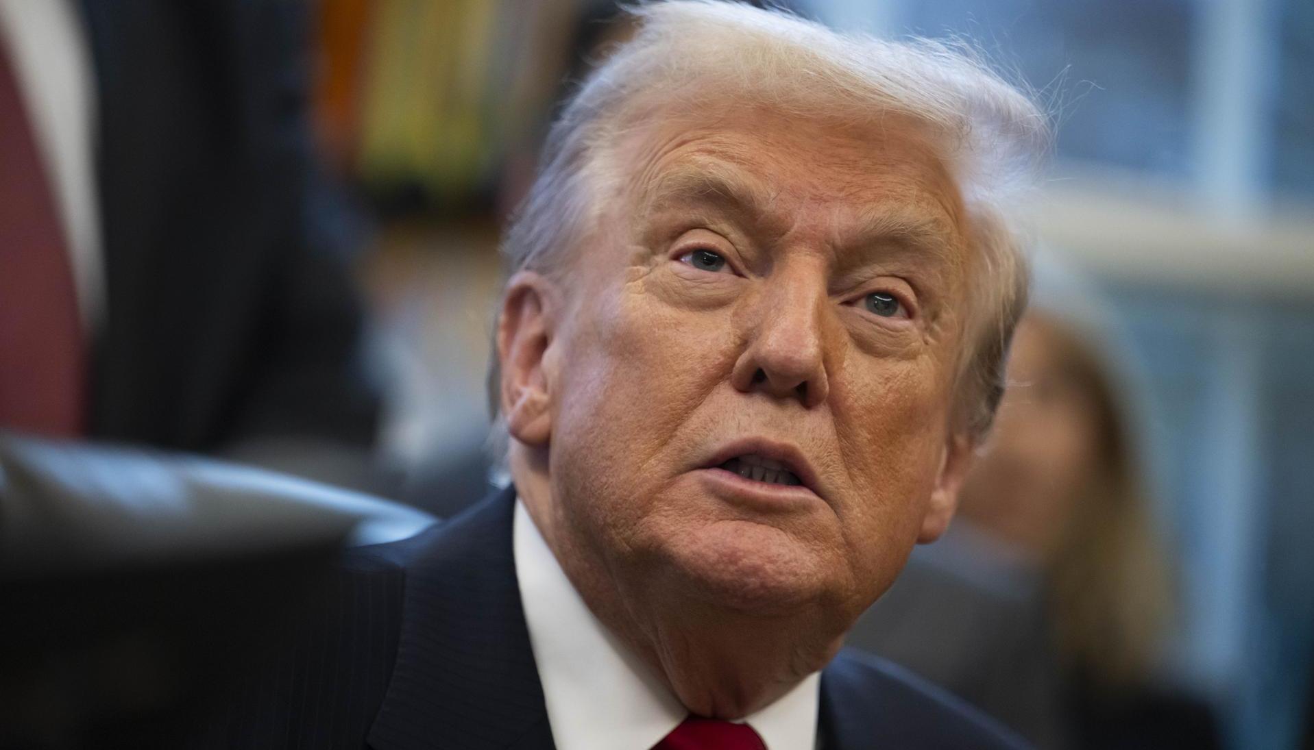 Donald Trump, Presidente de Estados Unidos.