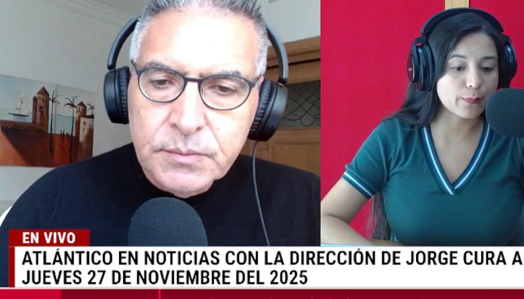 Transmisión de Atlántico en Noticias.