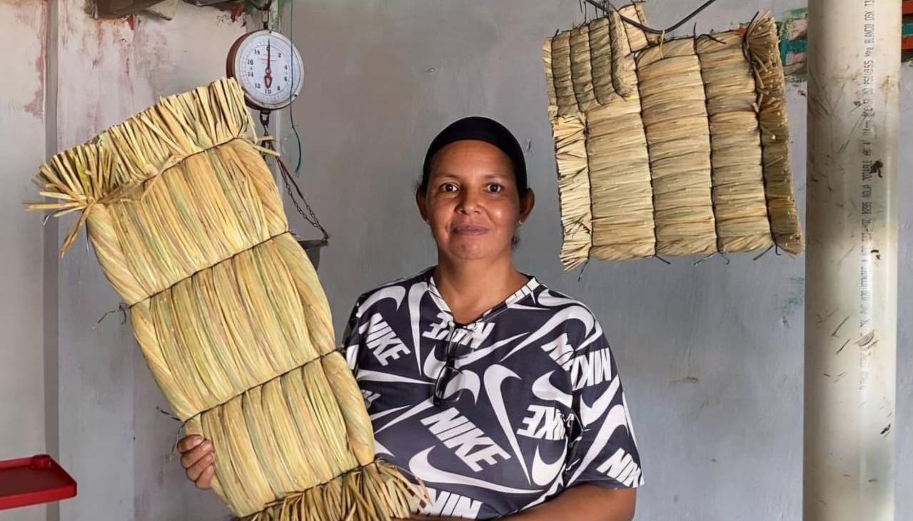 María Josefa Romo Olaya, beneficiaria del proceso de restitución en El Piñón, Magdalena.